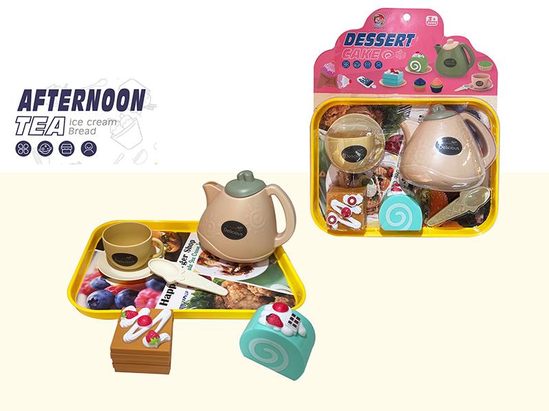 Pretend Play Toys Afternoon Tea Cake Dessert Set