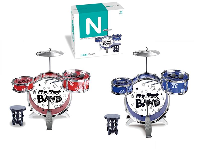 Jazz Drum Set(3 Drums + Chair)