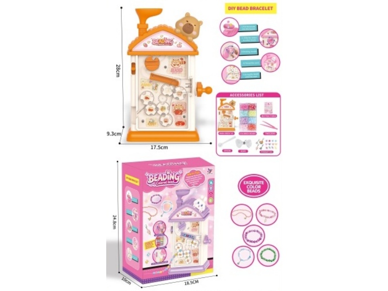 Orange Kapipala Beading Machine