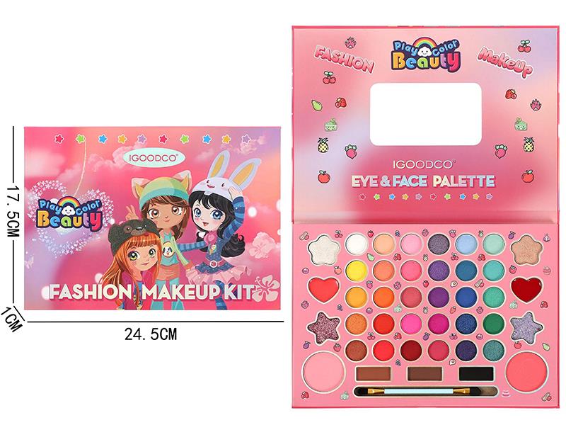41 Color Eye & Face Makeup Palette