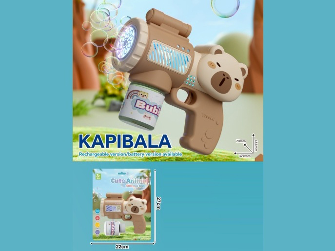 Kapibara Bubble Gun