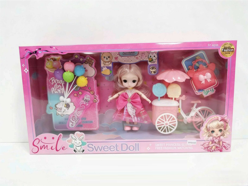 6-Inch Articulated Life-Sized Doll