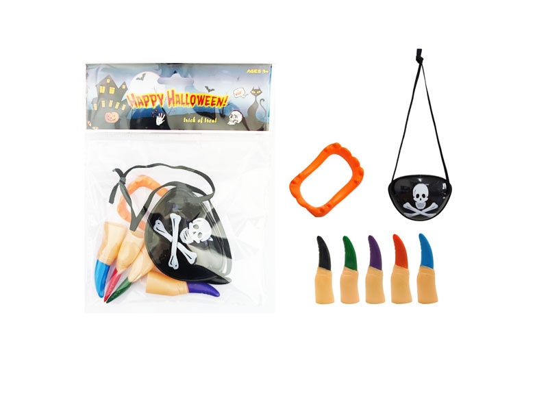 Halloween Costume Set, 7Pcs