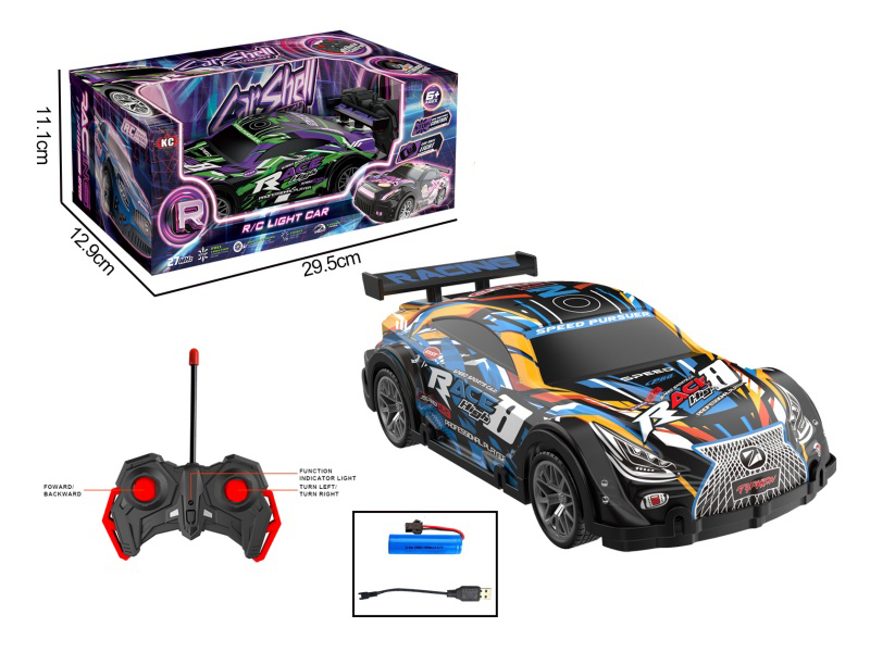1:22 Pvc Light Remote Control Lexus Racing Car (27Mhz Battery Pack)