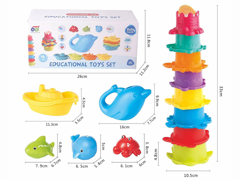 Baby Bathroom Toys Set