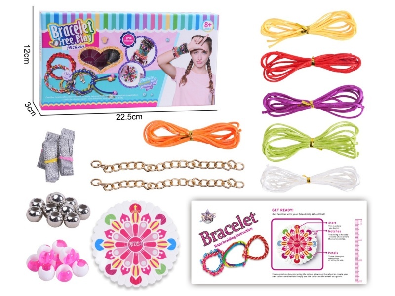 Diy Hand Cord Knitting Tray Set
