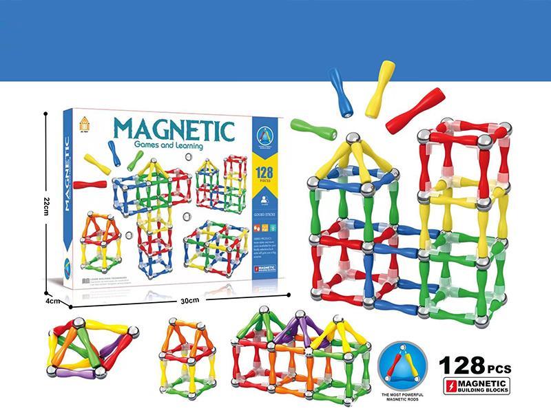 3D Magnetic Building Blocks