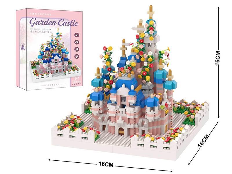 Garden Castle Building Blocks 1800PCS