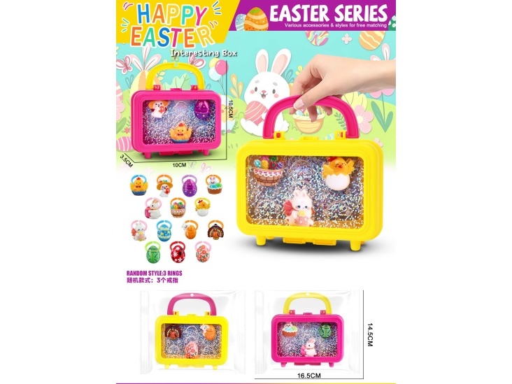 Easter Girl Accessory Set Children'S Jewelry Ring