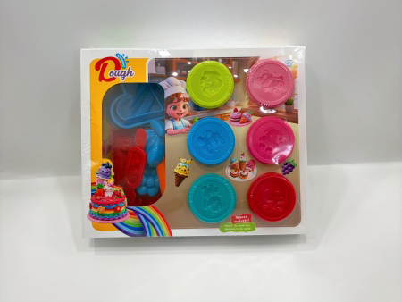 6-Piece Set - Colored Clay Series