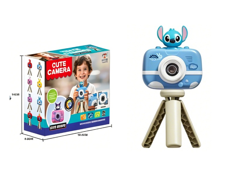Children'S Camera Can Take Photos, Record Videos And Play Games (In  Shape Of Teddy)