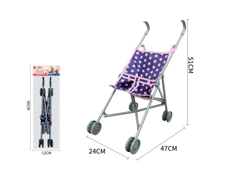 Thick Cloth Plastic Baby Stroller Toy