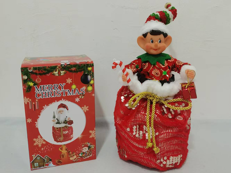 Electric Lifting Christmas Elf Toy