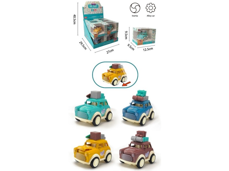 Inertial Alloy Car (12Pcs)