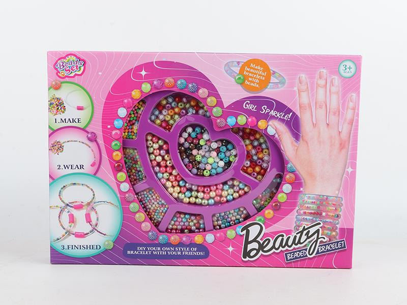 DIY Beaded Bracelet Jewelry Box