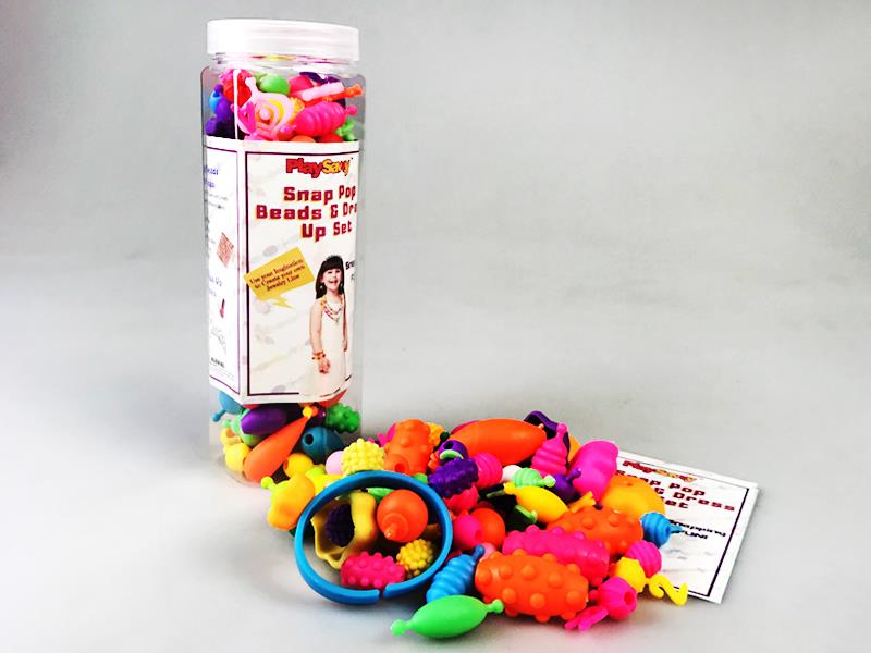 DIY Pop Snap Beads 120pcs