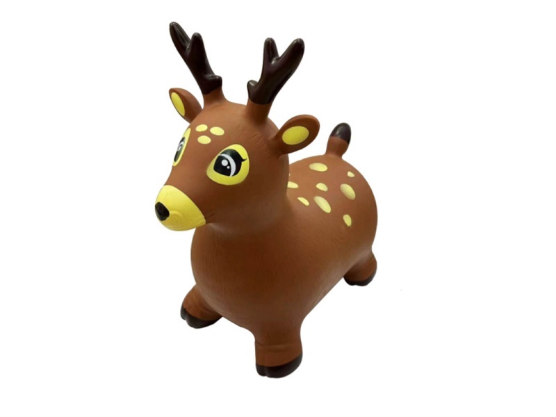 Inflatable Painted Sika Deer Custom With Flash Music