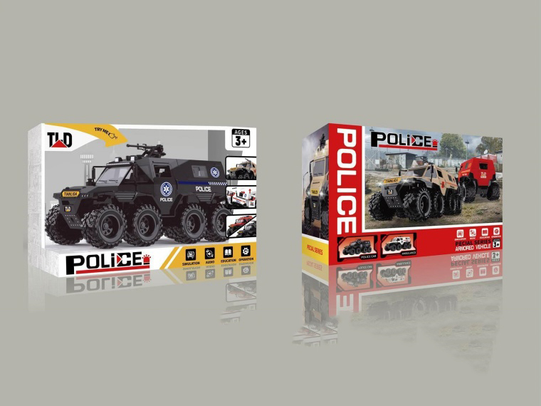 Conqueror Armored Vehicle - Special Police Vehicle (With Lights And Sound)