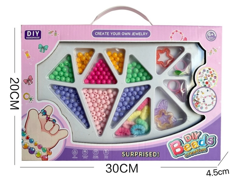 Cartoon Hand Diy Beading