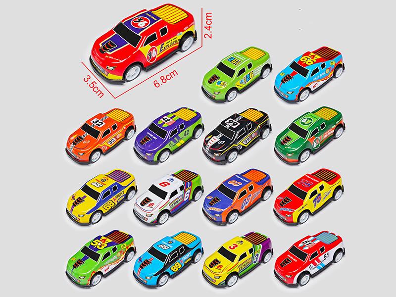 Pull Back Iron Race Cars Pickup Truck(1PCS)