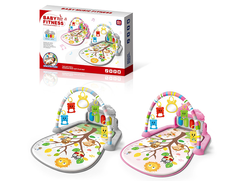 Baby Pedal Piano Fitness Blanket(With Lights And Music)
