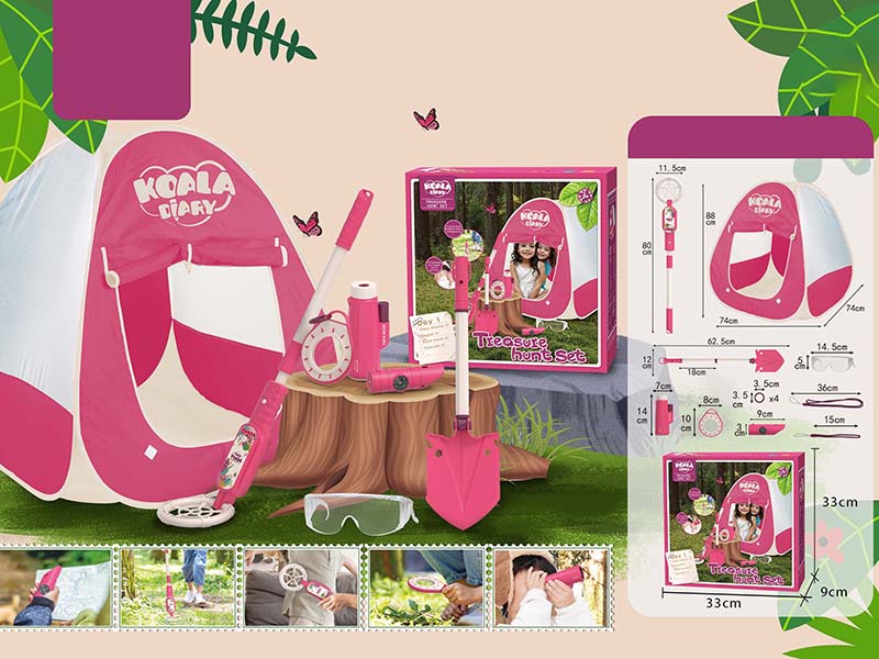 Outdoor Treasure Hunt Tent Set