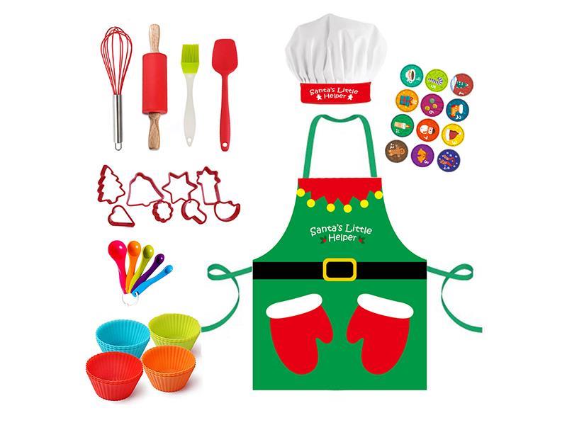 28PCS Family Christmas Bakery Set