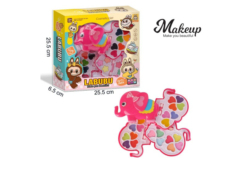 Children'S Makeup With Four Layers Of Elephants