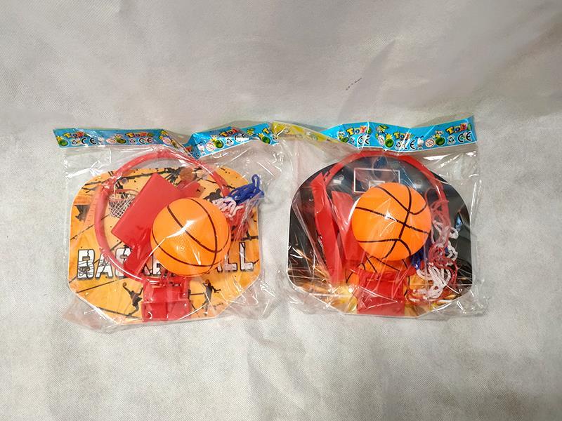 Small Basketball Board With Bottle Blowing Ball