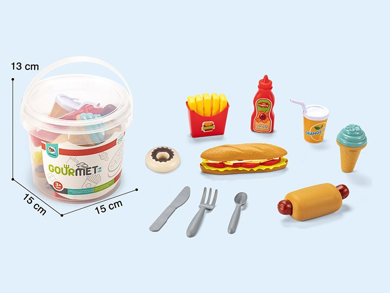 Delicious Hamburger Set 9pcs