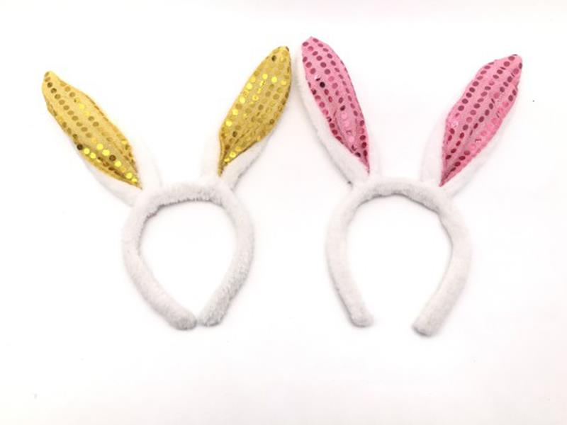 12pcs Bunny Ear Hair Hoop