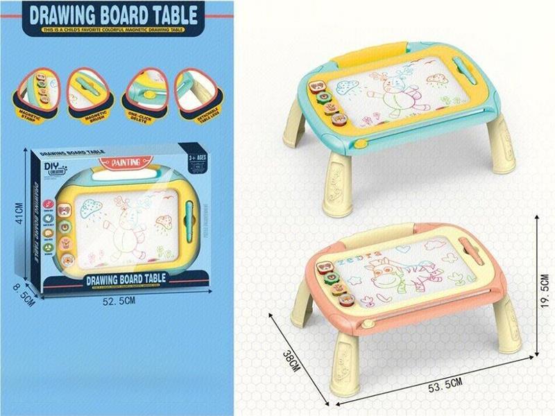 Multicolor Handwriting Drawing Bpard Table