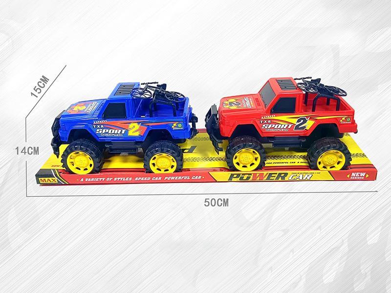 Friction Off-Road Racing Cars 2pcs