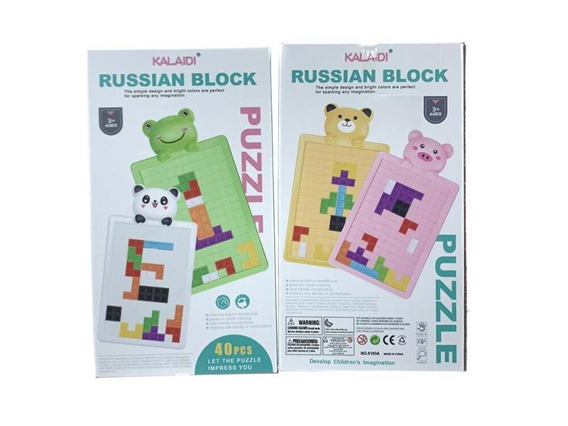 Cartoon Tetris