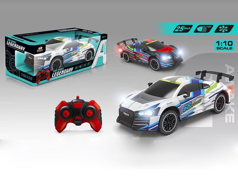 1:10 4CH R/C Audi R8 Sports Car With Lights