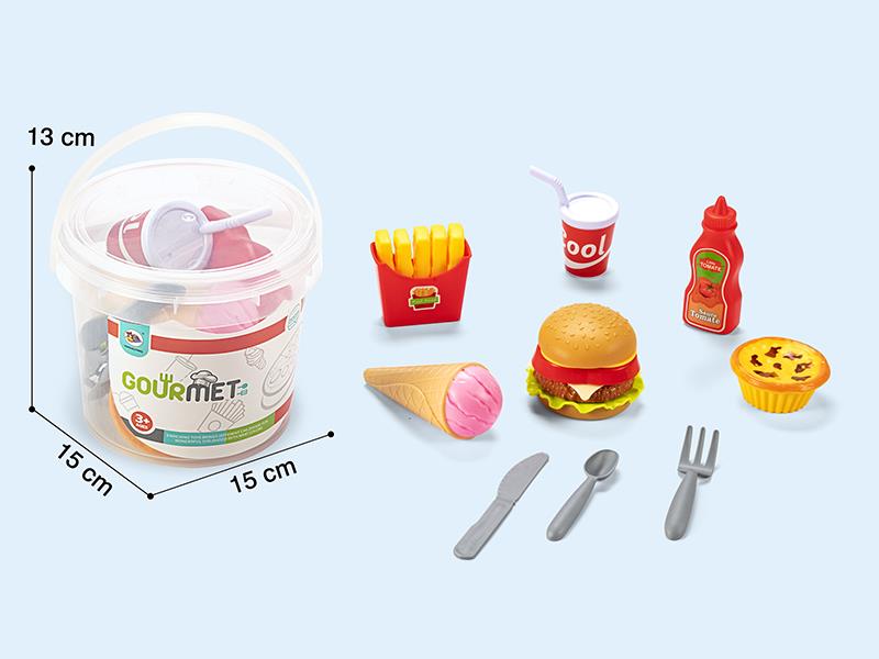 Delicious Hamburger Set 10pcs