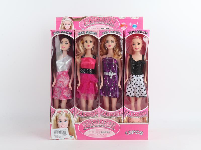 11 Inch Solid Fashion Doll 12PCS