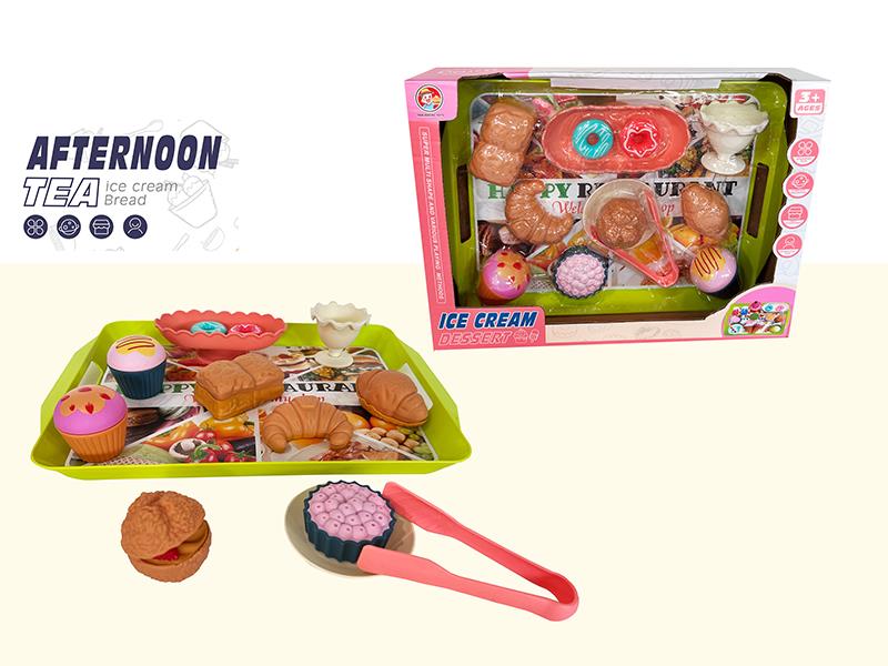 Pretend Play Toys Bread Dessert Set