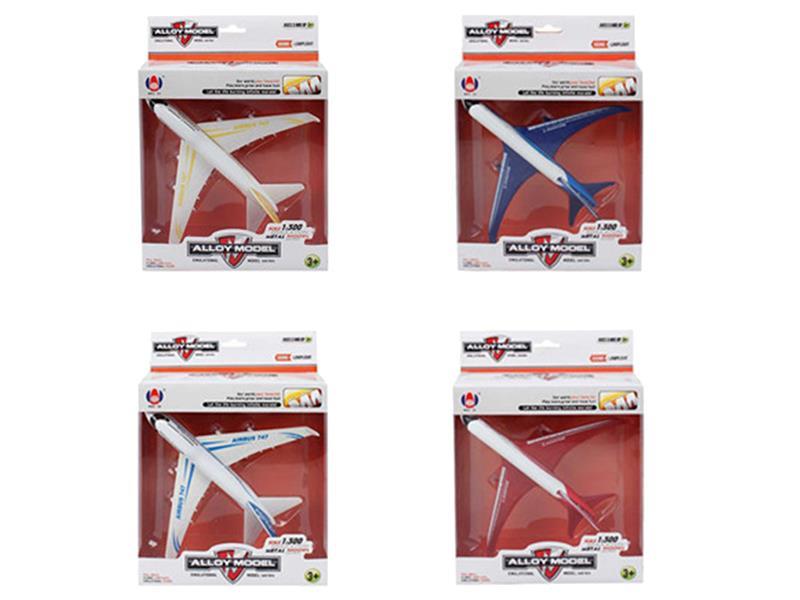 Pull Back Alloy Airplane 1:300