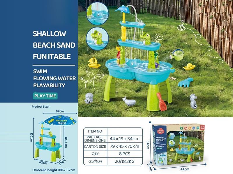 Beach Sand And Water Table