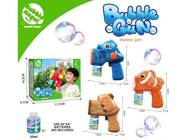 Cute Bubble Gun With Light