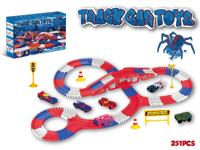 Electric Track Car Toys(251PCS)