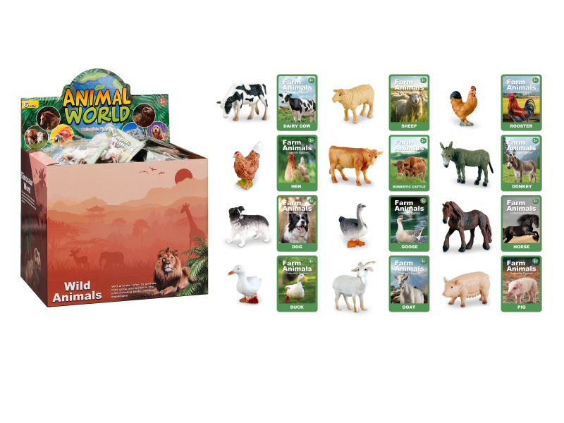 Realistic Solid Poultry With Cards