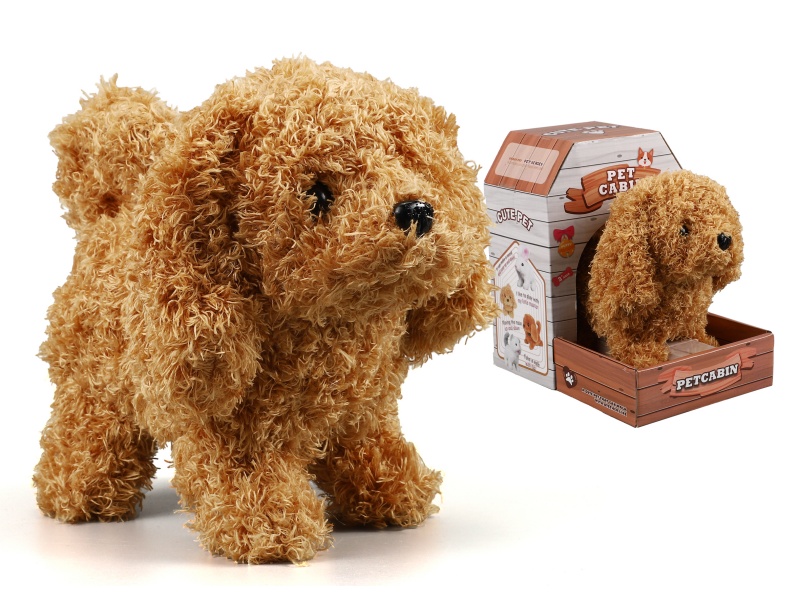 Electric Plush Dog Toy