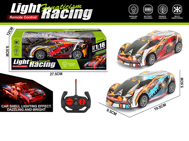 1:18 4CH Remote Control Racing Car(Not Included Batteries)