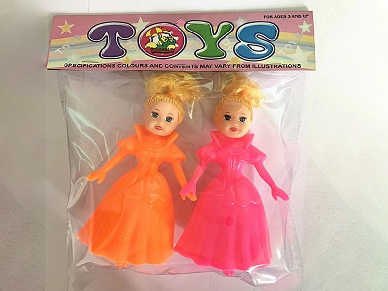 Pull Back Solid Color Doll