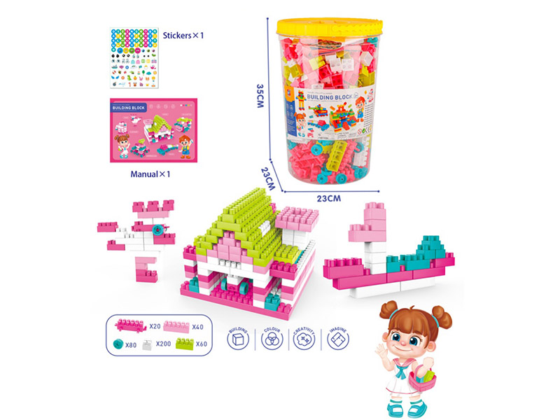 400PCS Building Blocks
