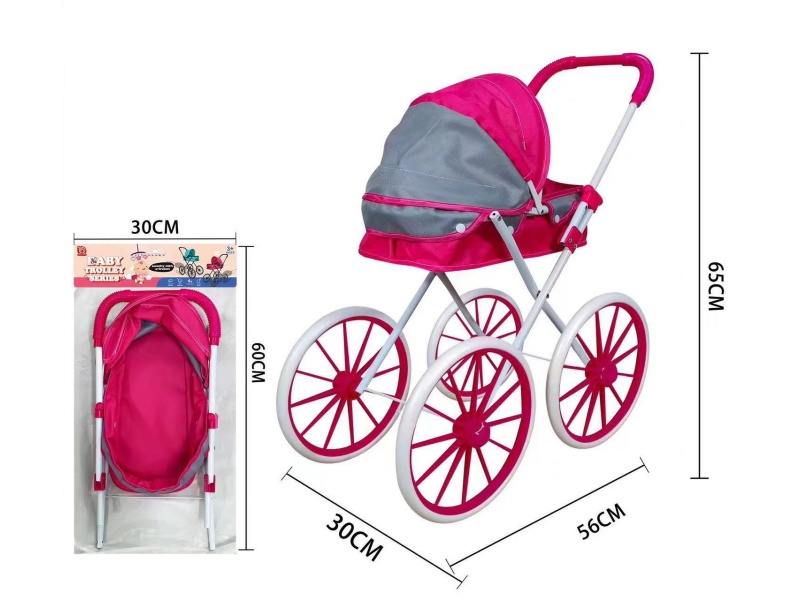 Thick Cloth Baby Stroller Toy(Extra Large Wheel)