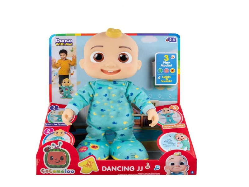 22 Inch B/O Solid Cocomelon JJ Boy Doll