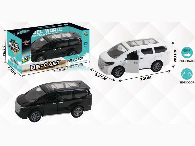 1:32 Simulated Elfa 21 Model Huili Alloy Car With Two Doors